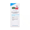 Packaging of Sebamed Anti-Dandruff Shampoo, 200ml with blue and white color scheme.