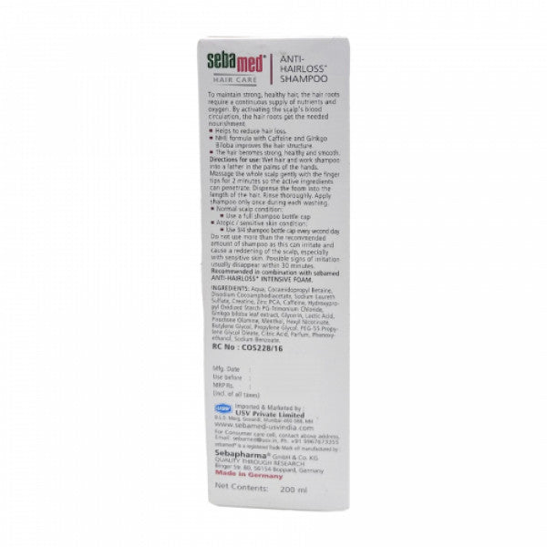 Sebamed Anti Hair Loss Shampoo, 200ml