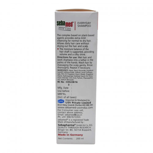 Sebamed Everyday Shampoo, 200ml