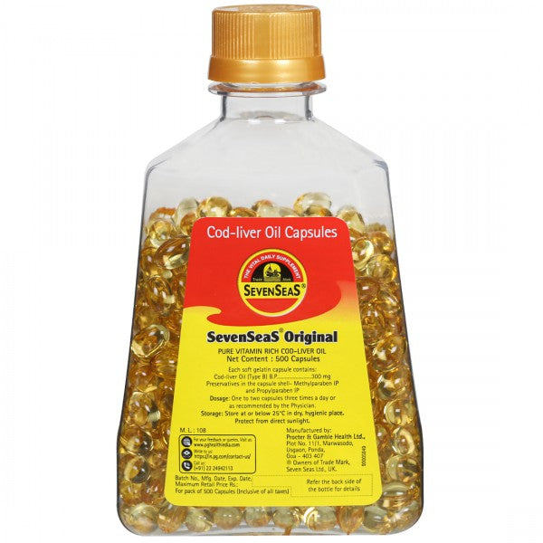 Seven Seas Original, 500 Capsules