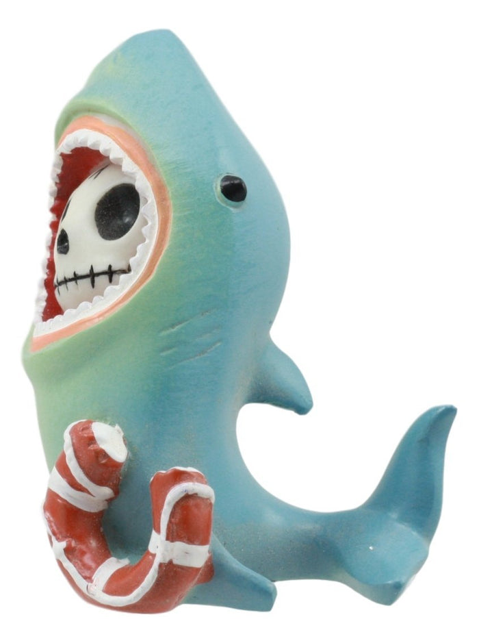 jaws shark novelty statue