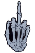 Punk skeleton pin