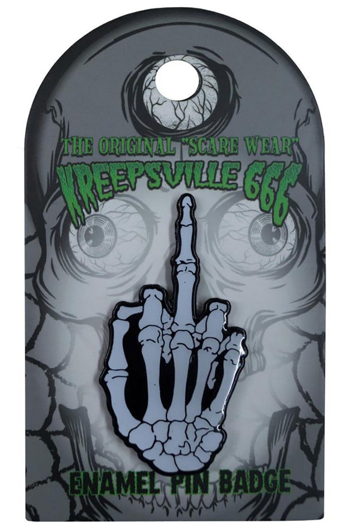 Middle finger pin