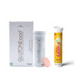 Skin Glow Combo Glutone 1000 with Escor Z (Orange Flavour)
