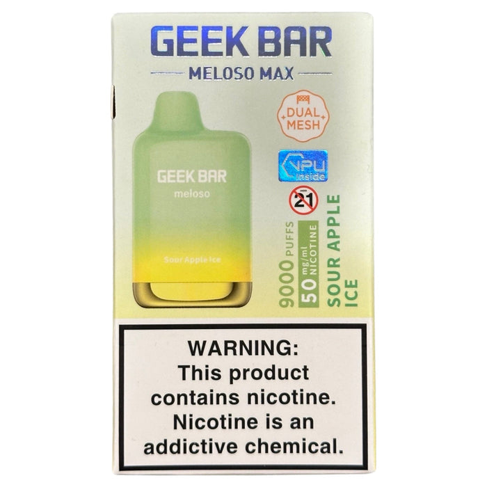 Sour Apple Ice - Geek Bar Meloso Max 9000
