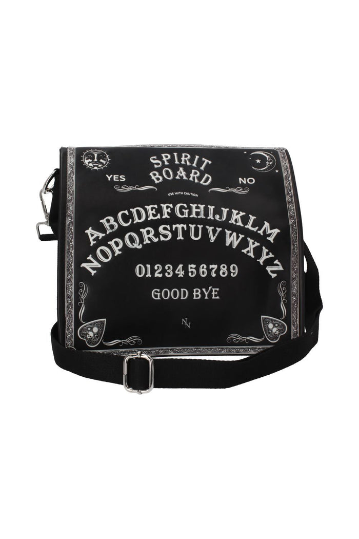 Spirit Board Embossed Shoulder Bag