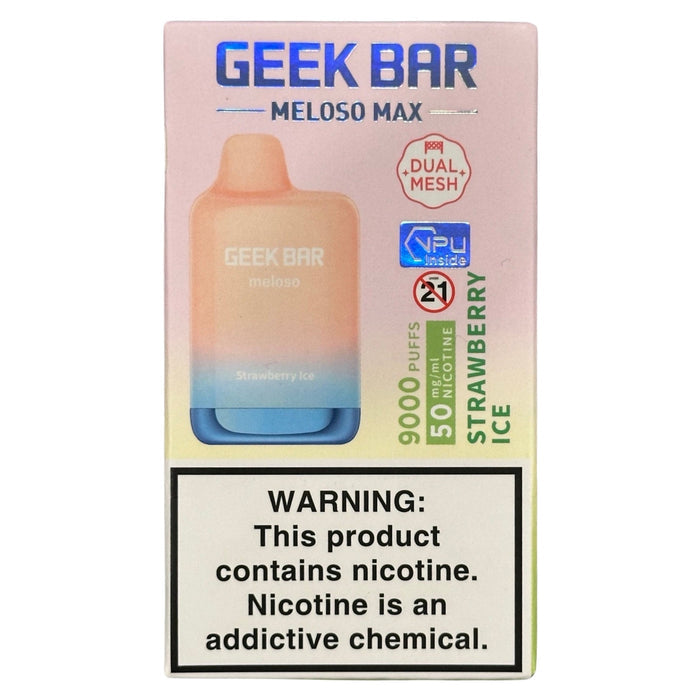Strawberry Ice - Geek Bar Meloso Max 9000