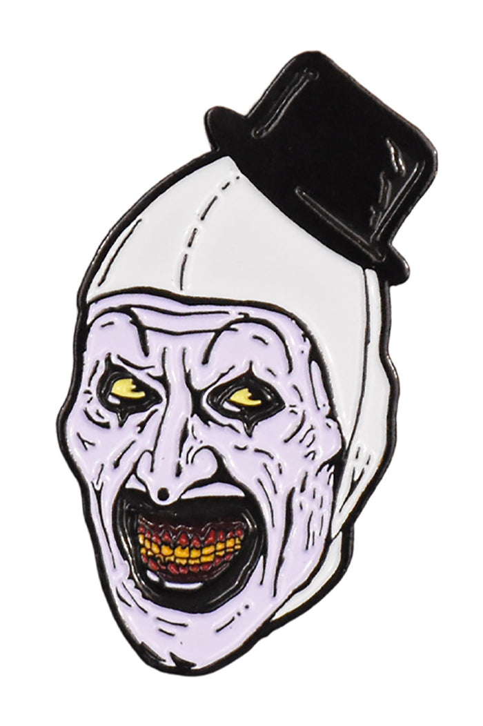Terrifier Art the Clown Enamel Pin
