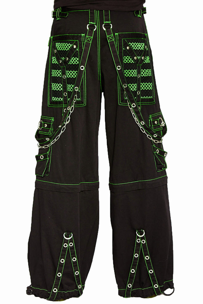 Tripp NYC Electro Pants [Black/Green]