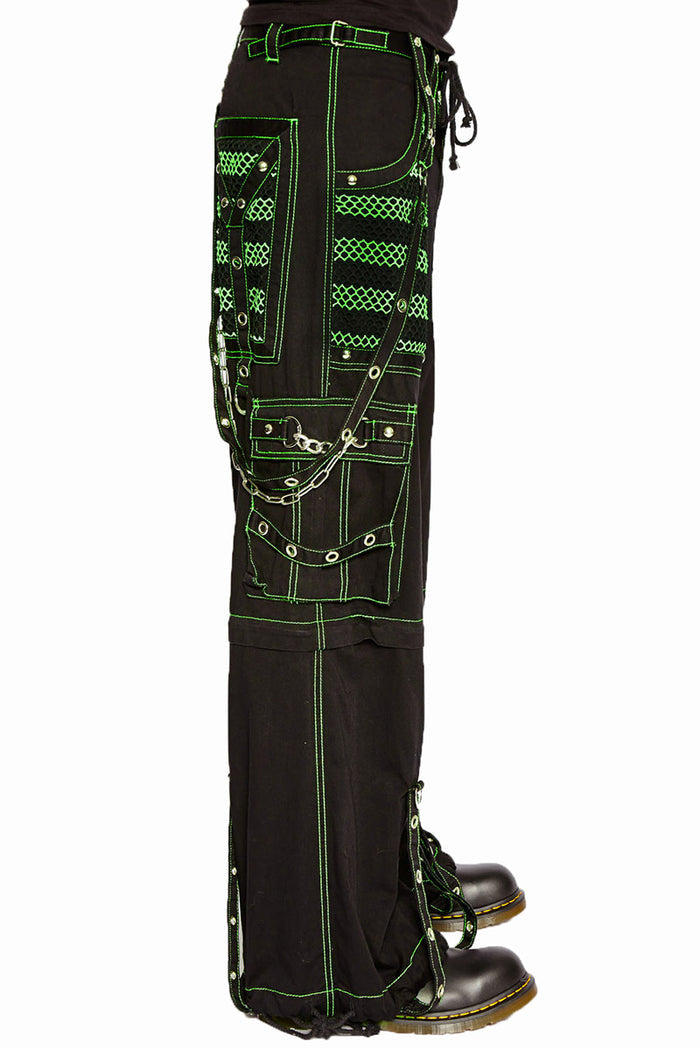 Tripp NYC Electro Pants [Black/Green]