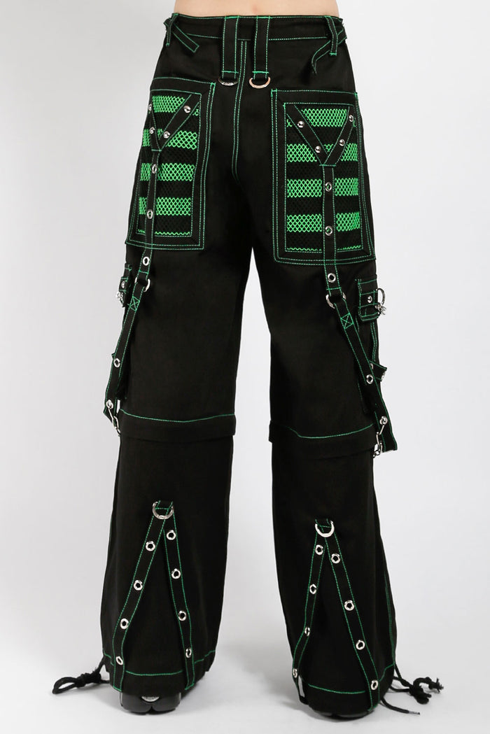Tripp NYC Electro Pants [Black/Green]