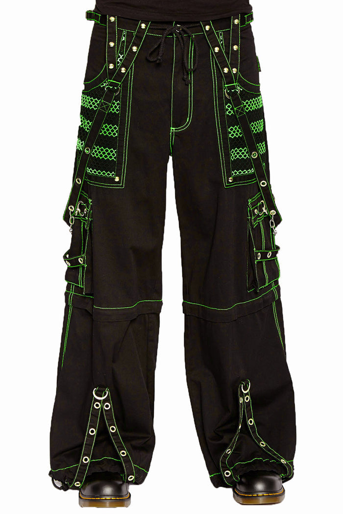 Tripp NYC Electro Pants [Black/Green]