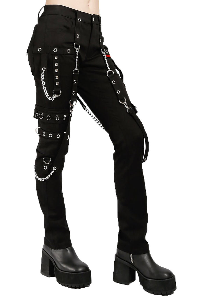 Tripp NYC No Excuses Bondage Pants [Black/Black]