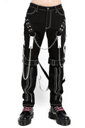 Tripp NYC Raider Pants [Black/White]