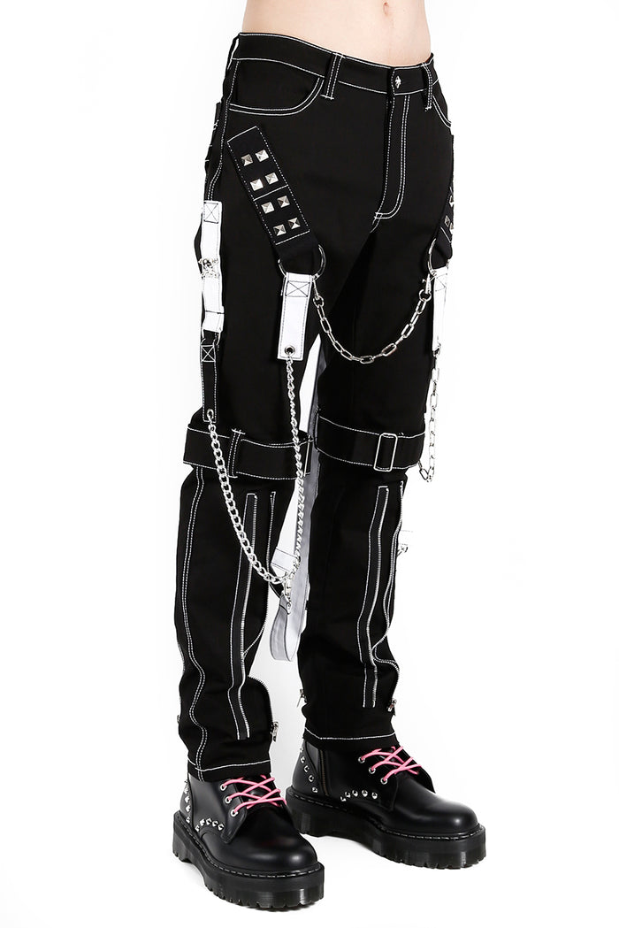 Tripp NYC Raider Pants [Black/White]