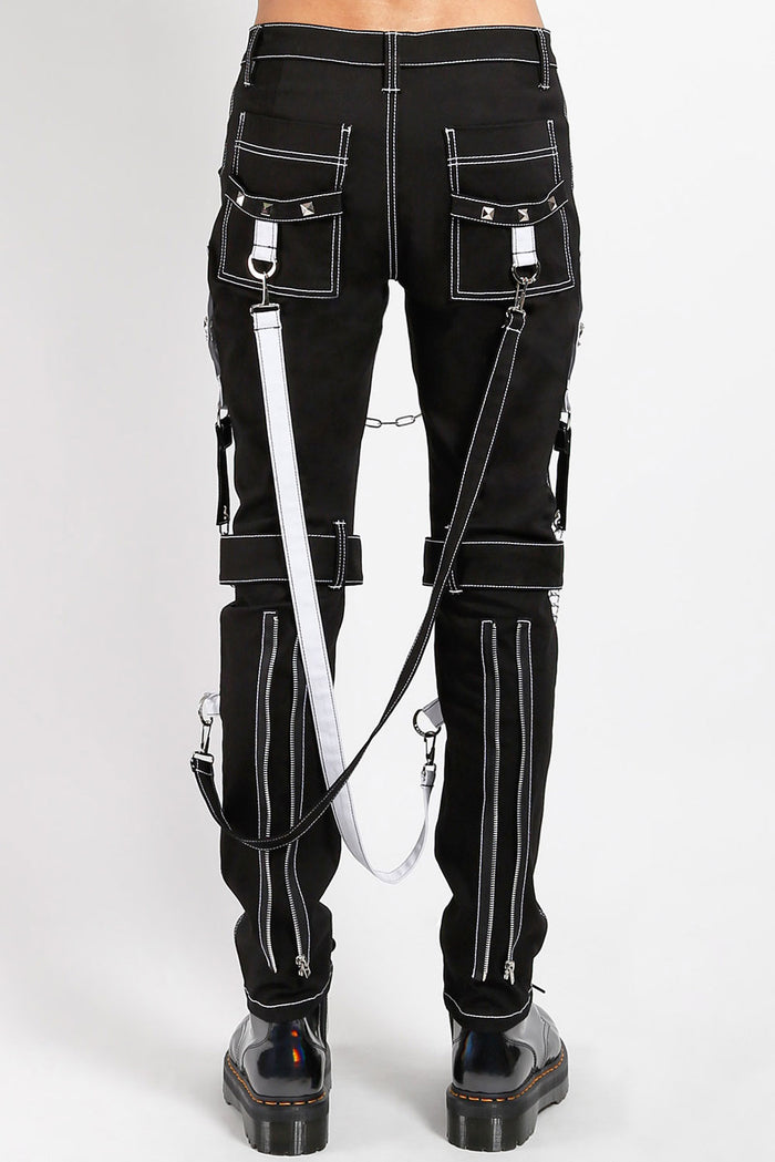 Tripp NYC Raider Pants [Black/White]