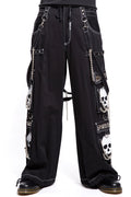 Tripp Super Skull Pants [White Skulls] - Vampirefreaks Store