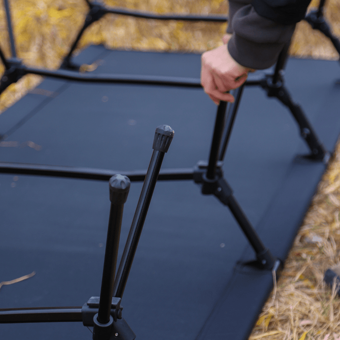 Tropics 1-Person Dual-Height Camping Cot