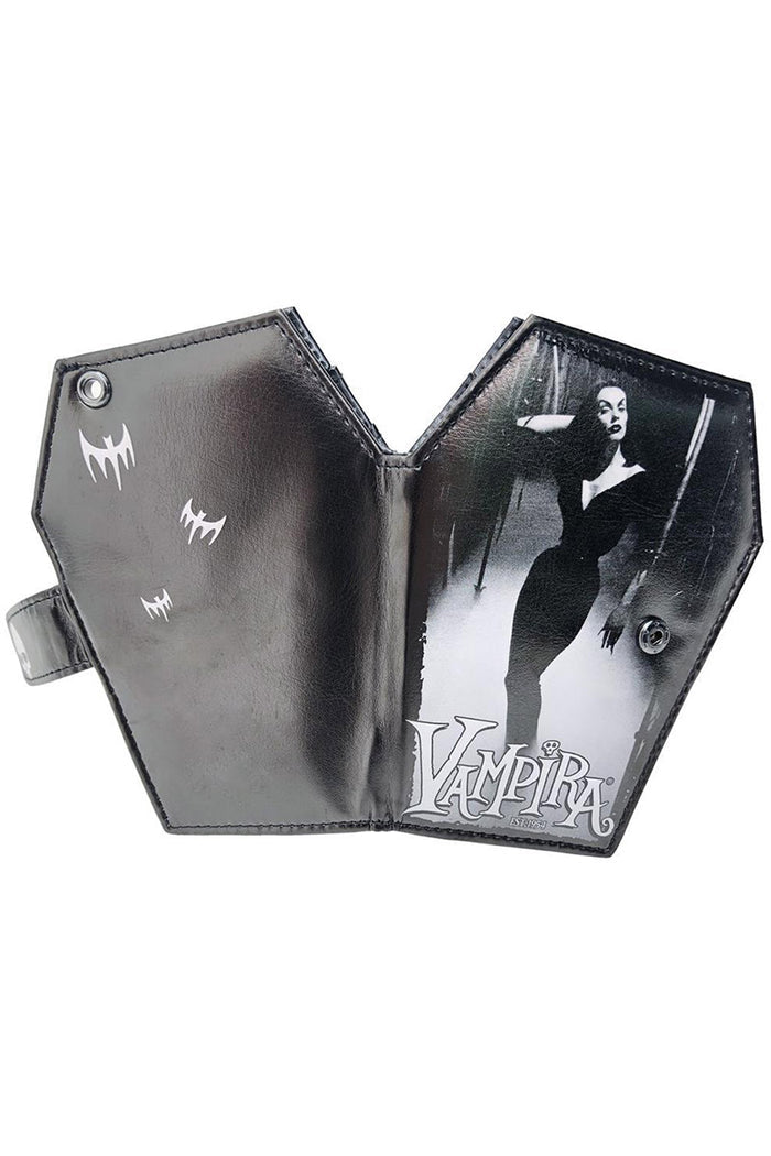 Kreepsville Vampira Mist Coffin Wallet - Vampirefreaks Store