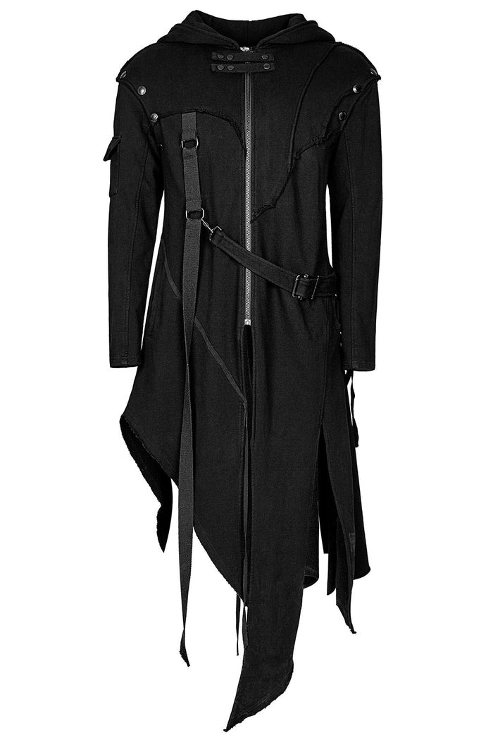 goth hooded jacket for men