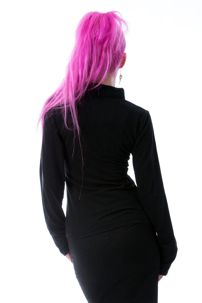 womens sexy corset blouse top