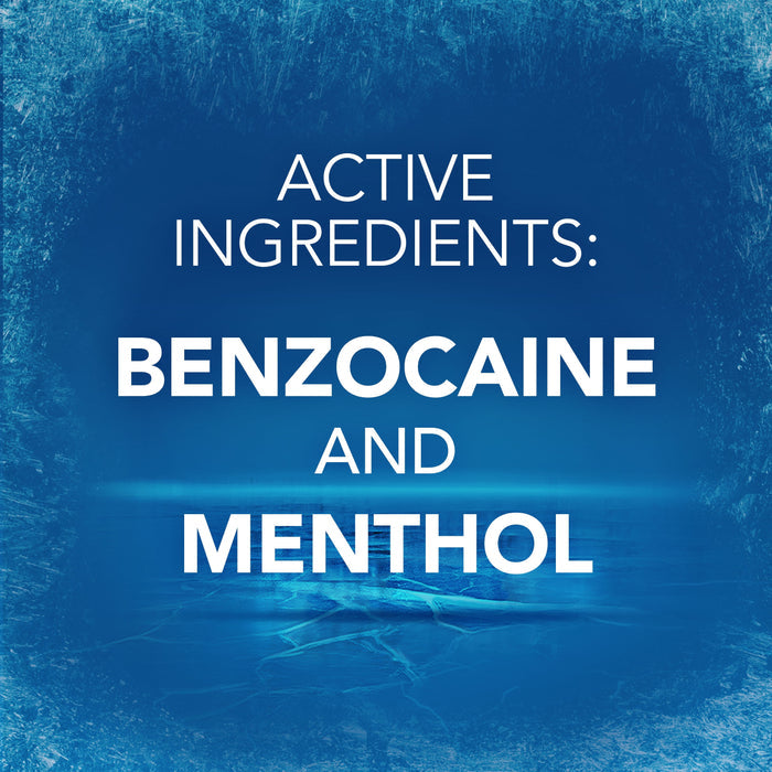 Vicks VapoCool Sore Throat Spray, Benzocaine & Menthol, Over-the-Counter Medicine, Winterfrost, 6 Oz