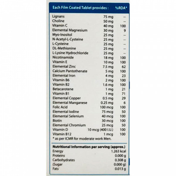 Wellman Hairfollic, 30 Tablets