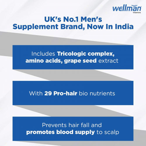 Wellman Hairfollic, 30 Tablets