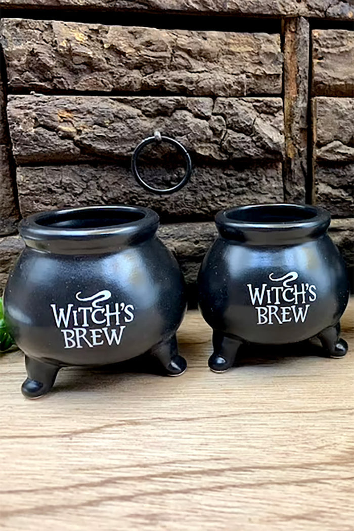 Witch's Brew Cauldron Shot Glass Set [4 Pcs]