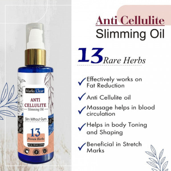 Zenvista Anti Cellulite Slimming Oil, 100ml