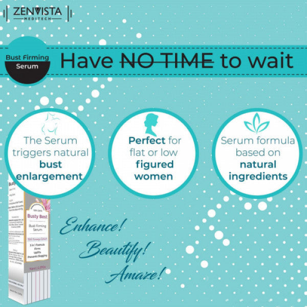 Zenvista Busty Best Bust Firming Serum, 70ml