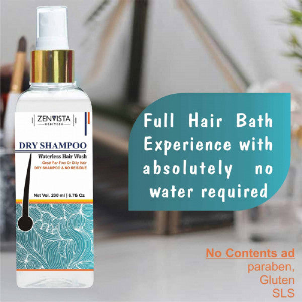 Zenvista Dry Shampoo, 200ml